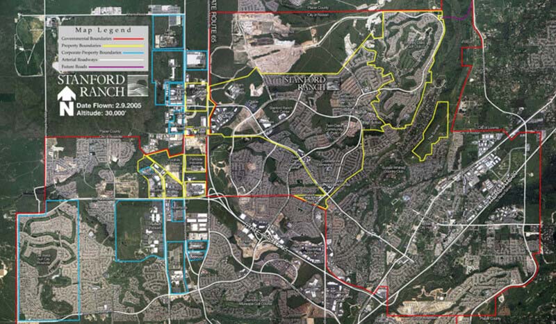 map of Stanford Ranch